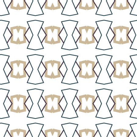 Seamless vector pattern. Background texture in geometric ornamental style.のイラスト素材