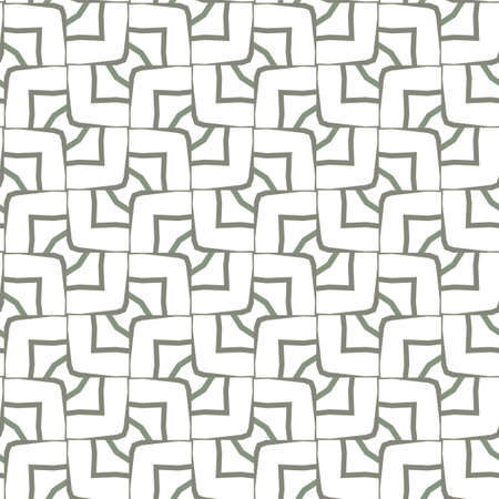 Seamless vector pattern in geometric ornamental style