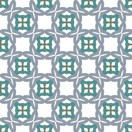 Geometric ornamental vector pattern. Seamless design texture.のイラスト素材
