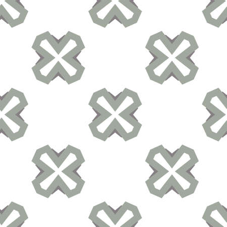 Seamless vector pattern. Background texture in geometric ornamental style.