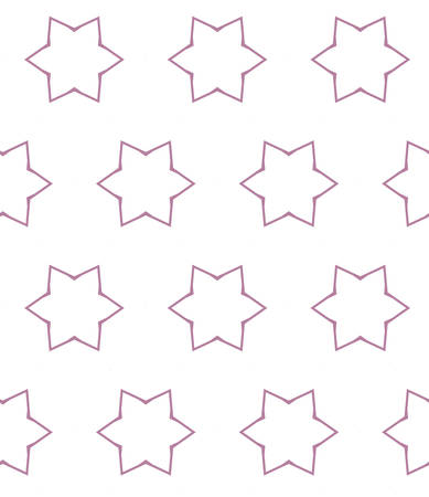 Seamless vector pattern in geometric ornamental styleのイラスト素材
