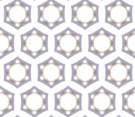 Seamless geometric ornamental vector pattern. Abstract background