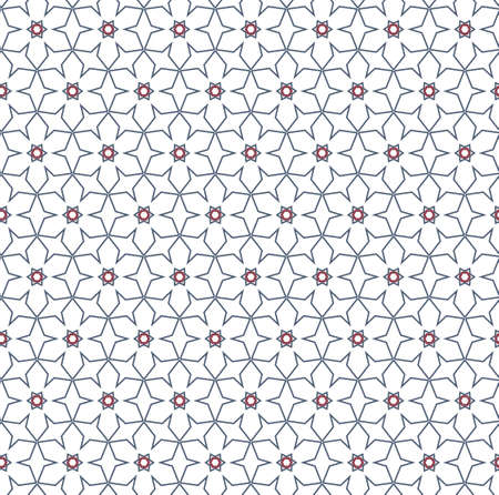 Seamless vector pattern. Background texture in geometric ornamental style.のイラスト素材