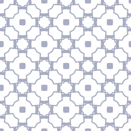 Geometric ornamental vector pattern. Seamless design texture.のイラスト素材