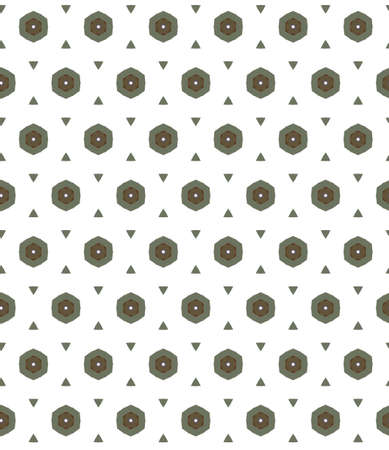 Seamless vector pattern. Background texture in geometric ornamental style.