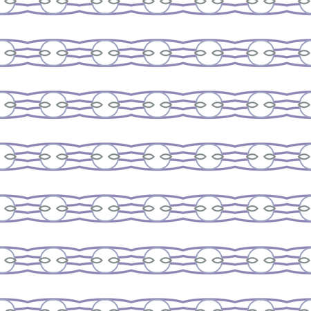 Seamless vector pattern in geometric ornamental styleのイラスト素材