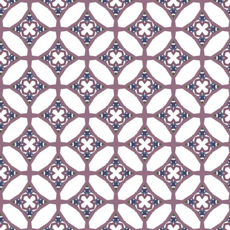 Seamless geometric ornamental vector pattern. Abstract background