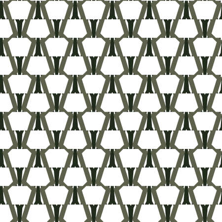 Seamless vector pattern. Background texture in geometric ornamental style.