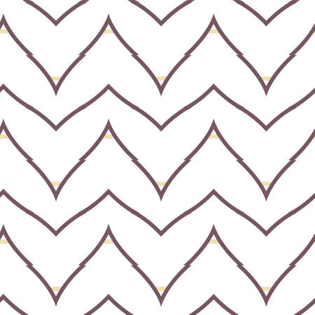 Geometric ornamental vector pattern. Seamless design texture.のイラスト素材