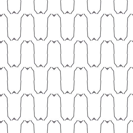 Abstract background texture in geometric ornamental style. Seamless design.のイラスト素材