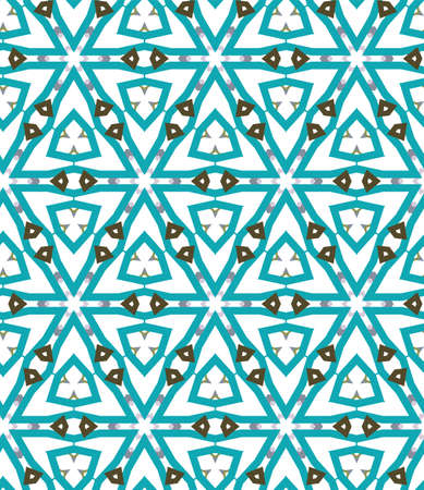 Seamless vector pattern. Background texture in geometric ornamental style.のイラスト素材