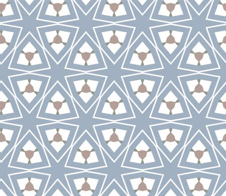 Seamless vector pattern. Background texture in geometric ornamental style.