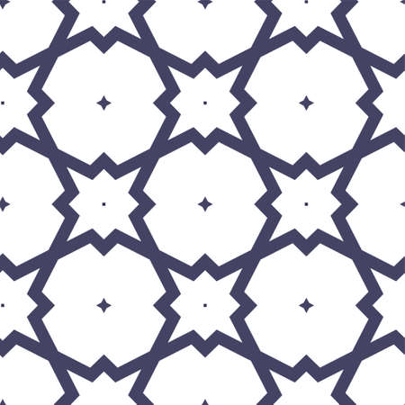 Seamless vector pattern. Background texture in geometric ornamental style.