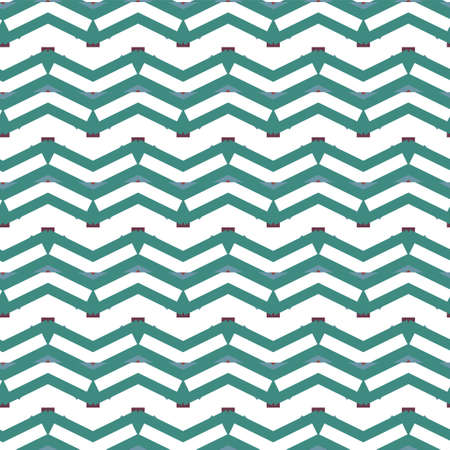 Seamless vector pattern in geometric ornamental style