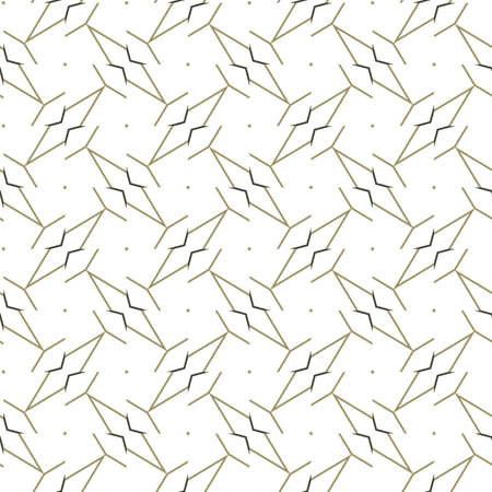Seamless vector pattern. Background texture in geometric ornamental style.