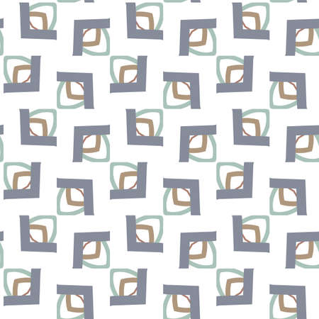 Abstract background texture in geometric ornamental style. Seamless design.