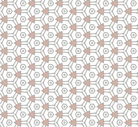 Geometric ornamental vector pattern. Seamless design texture.のイラスト素材