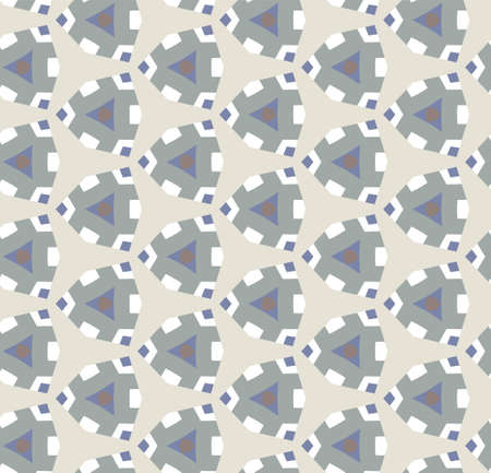 Geometric ornamental vector pattern. Seamless design texture.
