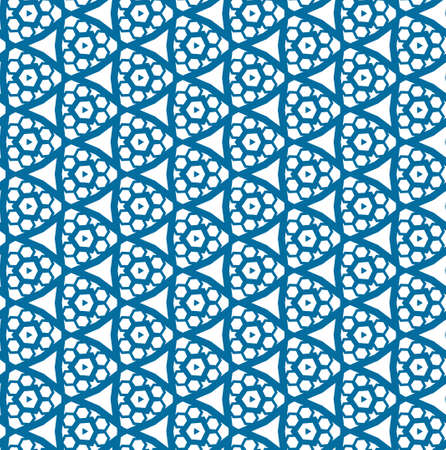 Geometric ornamental vector pattern. Seamless design texture.のイラスト素材