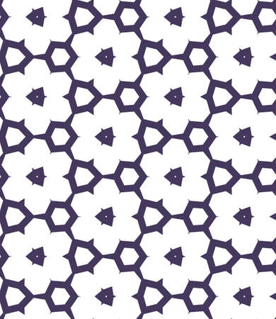 Seamless geometric ornamental vector pattern. Abstract background