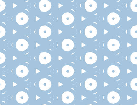 Seamless vector pattern. Background texture in geometric ornamental style.