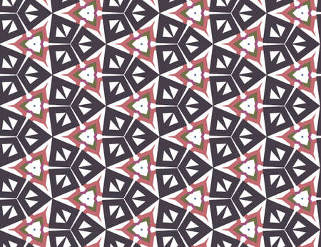 Abstract background texture in geometric ornamental style. Seamless design.