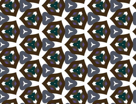 Geometric ornamental vector pattern. Seamless design texture.