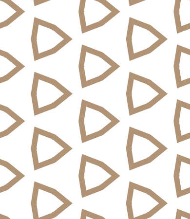 Seamless geometric ornamental vector pattern. Abstract backgroundのイラスト素材