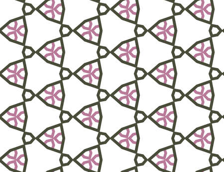 Geometric ornamental vector pattern. Seamless design texture.