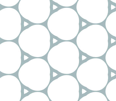 Seamless vector pattern in geometric ornamental style