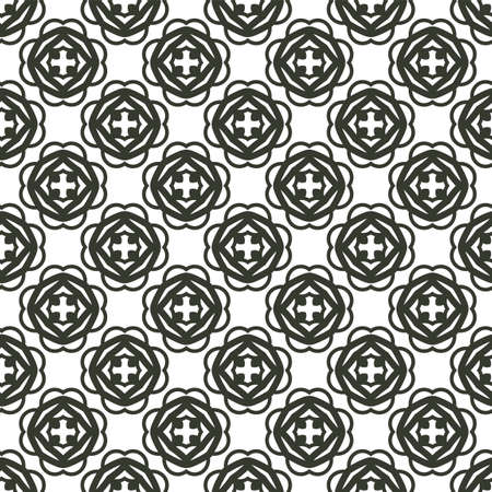 Geometric ornamental vector pattern. Seamless design texture.