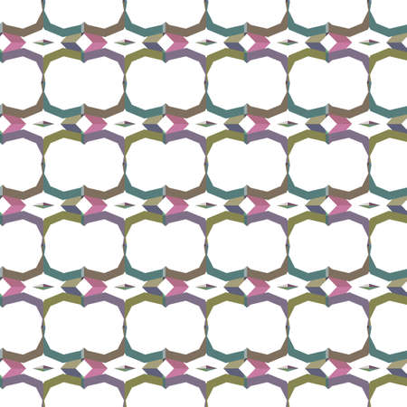 Abstract background texture in geometric ornamental style. Seamless design.のイラスト素材
