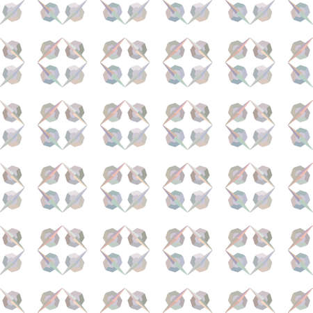 Seamless vector pattern. Background texture in geometric ornamental style.のイラスト素材