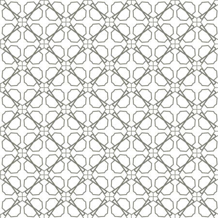 Seamless geometric ornamental vector pattern. Abstract backgroundのイラスト素材