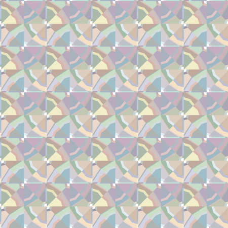 Seamless geometric ornamental vector pattern. Abstract backgroundのイラスト素材