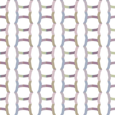 Seamless geometric ornamental vector pattern. Abstract backgroundのイラスト素材