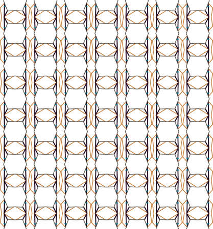 Seamless vector pattern. Background texture in geometric ornamental style.のイラスト素材