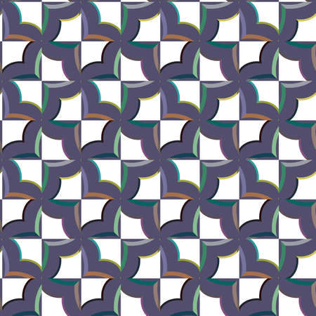 Seamless vector pattern. Background texture in geometric ornamental style.のイラスト素材