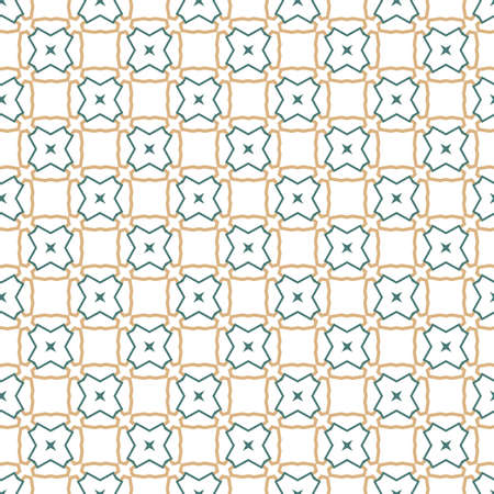 Geometric ornamental vector pattern. Seamless design texture.のイラスト素材