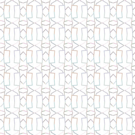 Seamless geometric ornamental vector pattern. Abstract background