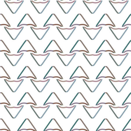 Geometric ornamental vector pattern. Seamless design texture.