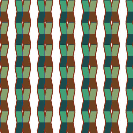 Seamless vector pattern. Background texture in geometric ornamental style.のイラスト素材