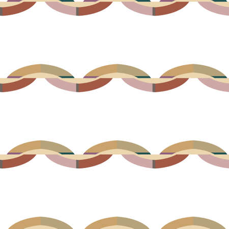 Seamless geometric ornamental vector pattern. Abstract background