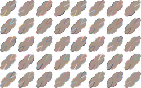 Seamless geometric ornamental vector pattern. Abstract background