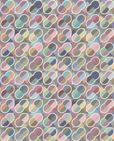 Seamless geometric ornamental vector pattern. Abstract background