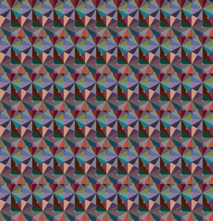 Seamless vector pattern. Background texture in geometric ornamental style.のイラスト素材