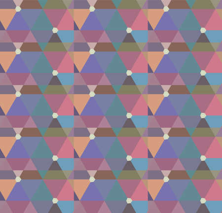 Geometric ornamental vector pattern. Seamless design texture.のイラスト素材