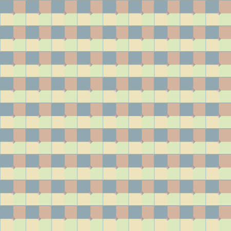 Seamless vector pattern in geometric ornamental style