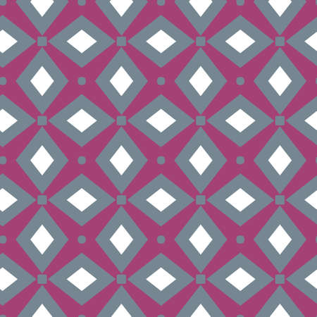 Seamless vector pattern in geometric ornamental styleのイラスト素材