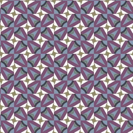 Seamless vector pattern. Background texture in geometric ornamental style.のイラスト素材